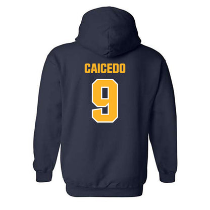 UW Eau Claire - NCAA Baseball : Diego Caicedo - Classic Shersey Hooded Sweatshirt-1