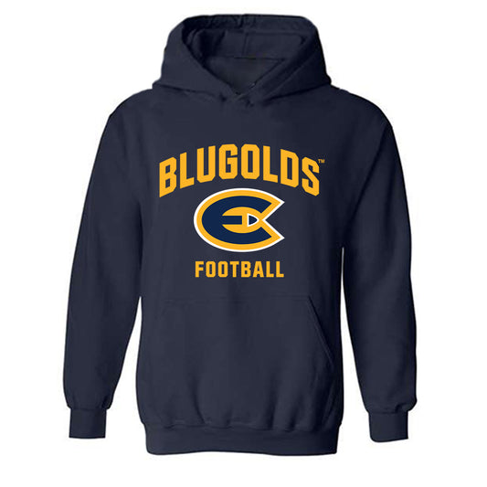 UW Eau Claire - NCAA Football : Madden Mahr - Classic Shersey Hooded Sweatshirt-0