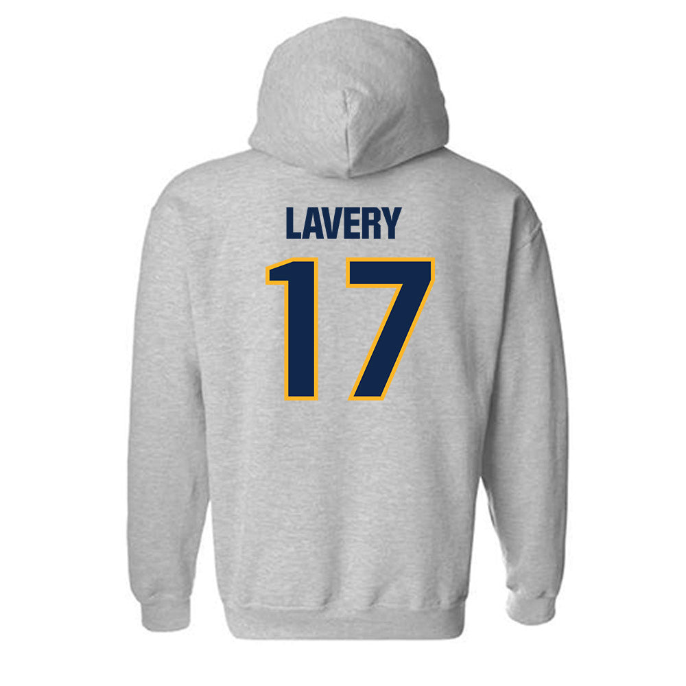 UW Eau Claire - NCAA Men's Ice Hockey : Luke Lavery - Classic Shersey Hooded Sweatshirt-1