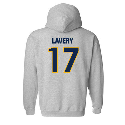 UW Eau Claire - NCAA Men's Ice Hockey : Luke Lavery - Classic Shersey Hooded Sweatshirt-1