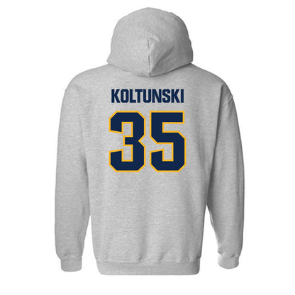 UW Eau Claire - NCAA Football : Tanner Koltunski - Classic Shersey Hooded Sweatshirt-1