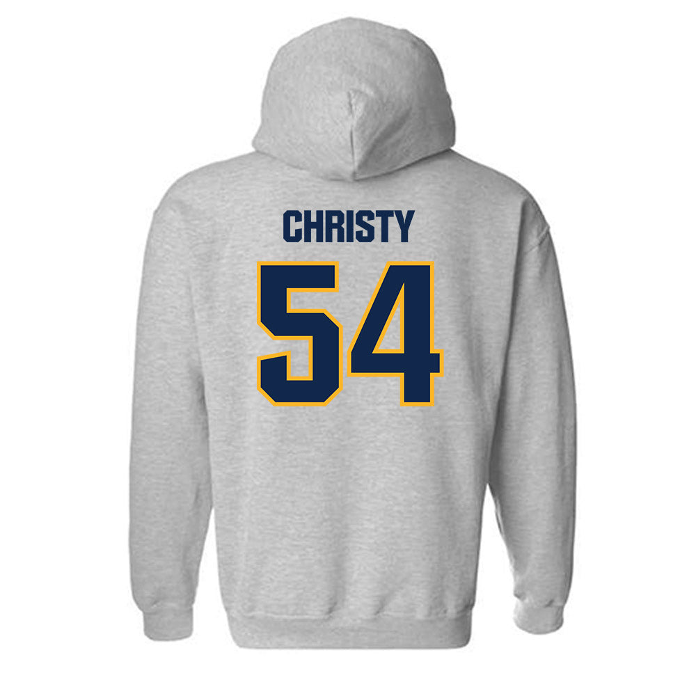 UW Eau Claire - NCAA Football : Keagan Christy - Classic Shersey Hooded Sweatshirt-1