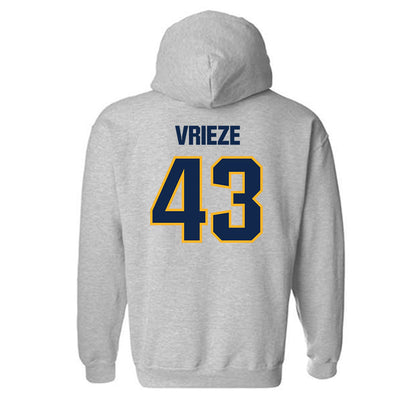 UW Eau Claire - NCAA Football : Logan Vrieze - Classic Shersey Hooded Sweatshirt-1