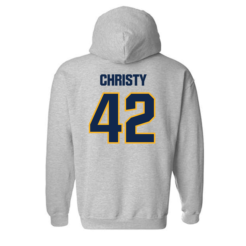 UW Eau Claire - NCAA Football : Carter Christy - Classic Shersey Hooded Sweatshirt-1