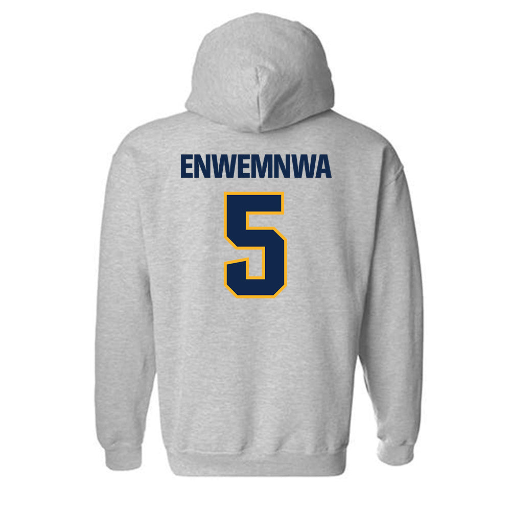 UW Eau Claire - NCAA Men's Soccer : Oge Enwemnwa - Classic Shersey Hooded Sweatshirt-1