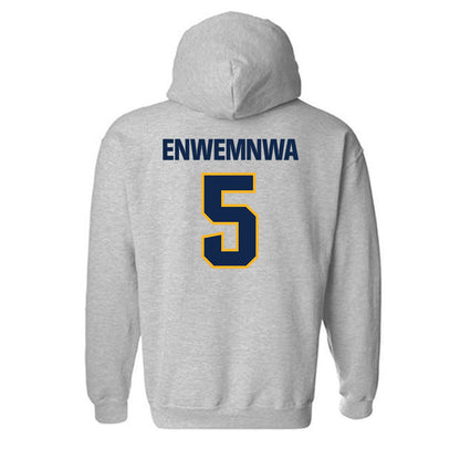 UW Eau Claire - NCAA Men's Soccer : Oge Enwemnwa - Classic Shersey Hooded Sweatshirt-1