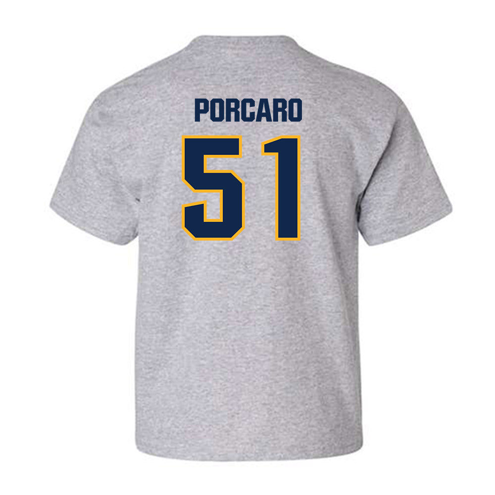 UW Eau Claire - NCAA Football : Frank Porcaro - Classic Shersey Youth T-Shirt-1