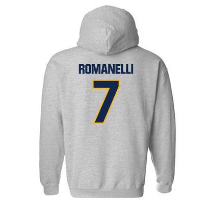  - NCAA Women's Lacrosse : Alexie Romanelli - Classic Shersey Hooded Sweatshirt-1