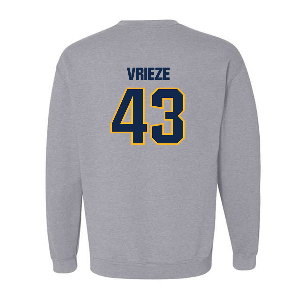 UW Eau Claire - NCAA Football : Logan Vrieze - Classic Shersey Crewneck Sweatshirt-1