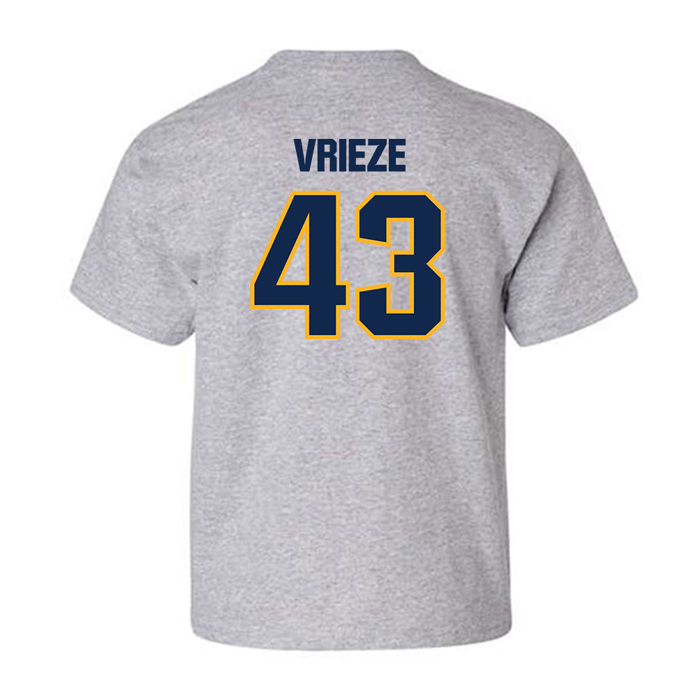 UW Eau Claire - NCAA Football : Logan Vrieze - Classic Shersey Youth T-Shirt-1