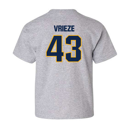 UW Eau Claire - NCAA Football : Logan Vrieze - Classic Shersey Youth T-Shirt-1