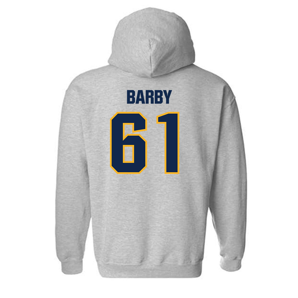 UW Eau Claire - NCAA Football : Lucas Barby - Classic Shersey Hooded Sweatshirt-1
