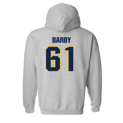 UW Eau Claire - NCAA Football : Lucas Barby - Classic Shersey Hooded Sweatshirt-1