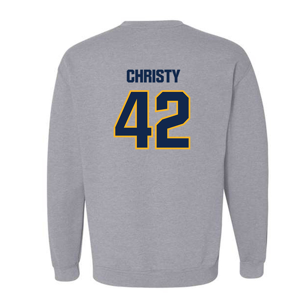 UW Eau Claire - NCAA Football : Carter Christy - Classic Shersey Crewneck Sweatshirt-1