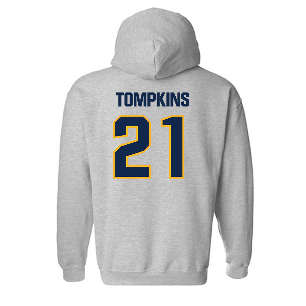 UW Eau Claire - NCAA Women's Soccer : Olivia Tompkins - Classic Shersey Hooded Sweatshirt-1