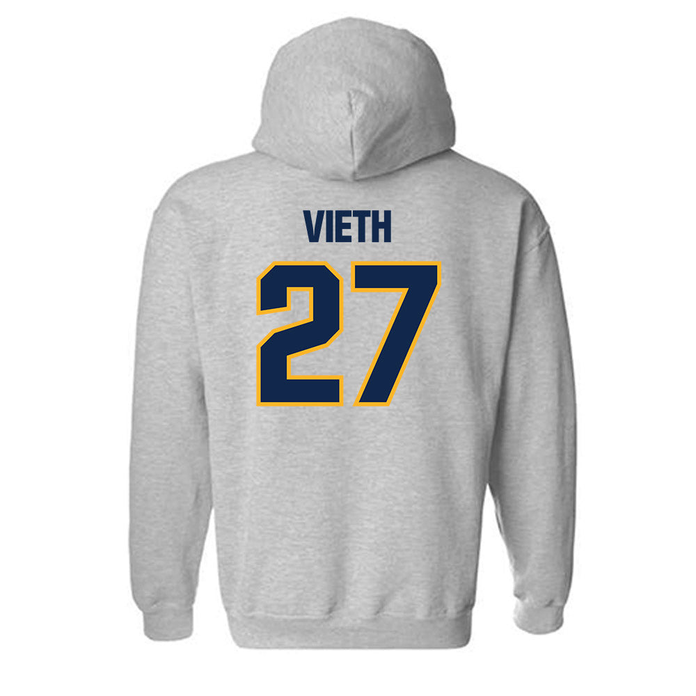 UW Eau Claire - NCAA Baseball : Carter Vieth - Classic Shersey Hooded Sweatshirt-1