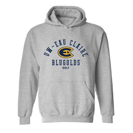 UW Eau Claire - NCAA Men's Golf : Nick Amtmann - Classic Shersey Hooded Sweatshirt-0
