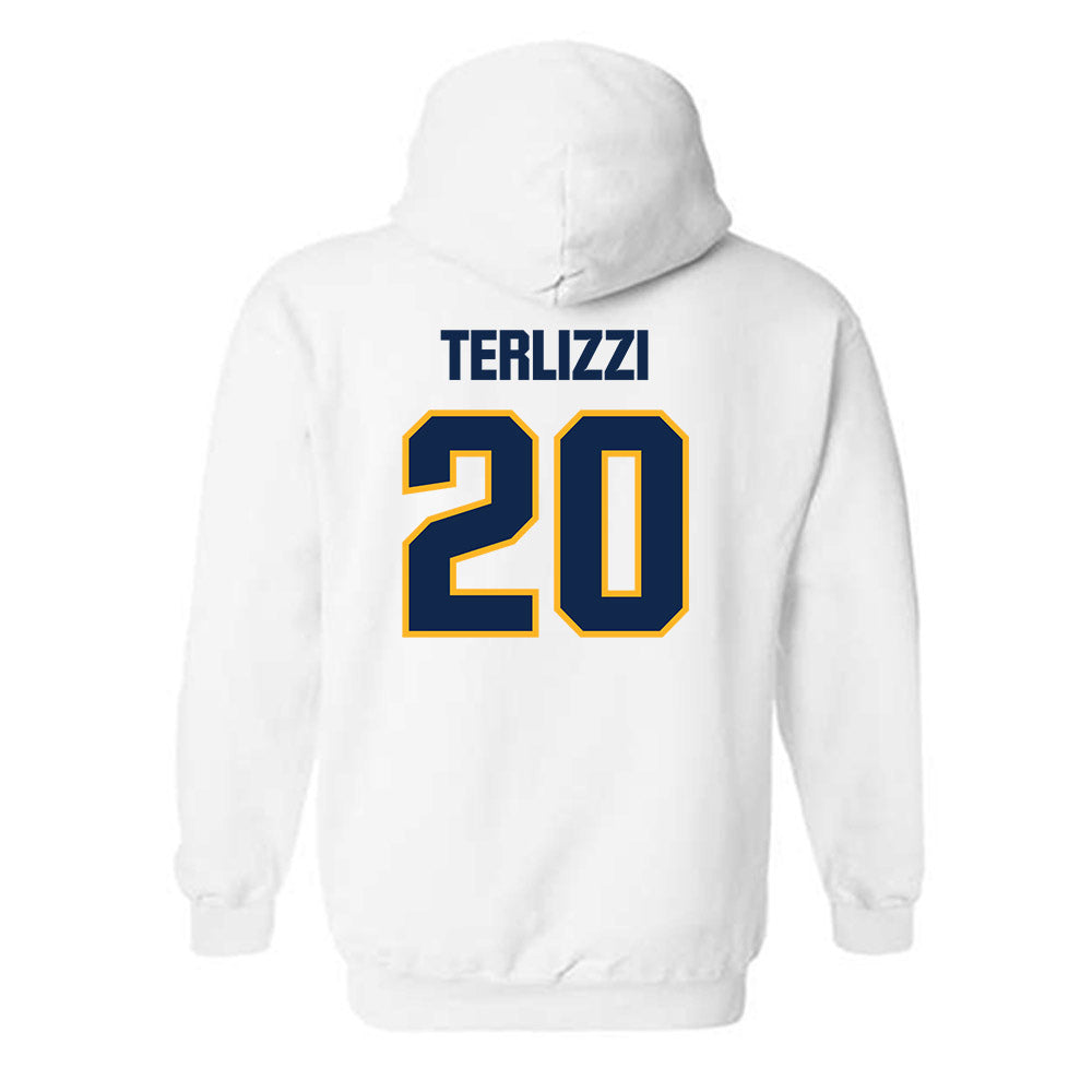 UW Eau Claire - NCAA Football : LJ Terlizzi - Classic Shersey Hooded Sweatshirt-1