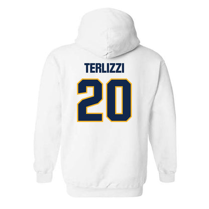 UW Eau Claire - NCAA Football : LJ Terlizzi - Classic Shersey Hooded Sweatshirt-1