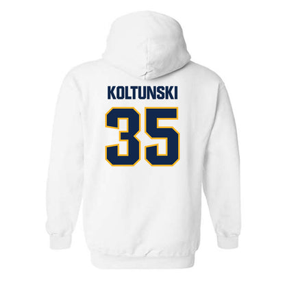 UW Eau Claire - NCAA Football : Tanner Koltunski - Classic Shersey Hooded Sweatshirt-1