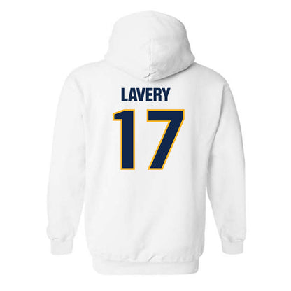 UW Eau Claire - NCAA Men's Ice Hockey : Luke Lavery - Classic Shersey Hooded Sweatshirt-1