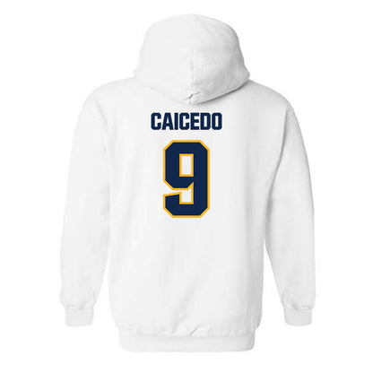 UW Eau Claire - NCAA Baseball : Diego Caicedo - Classic Shersey Hooded Sweatshirt-1