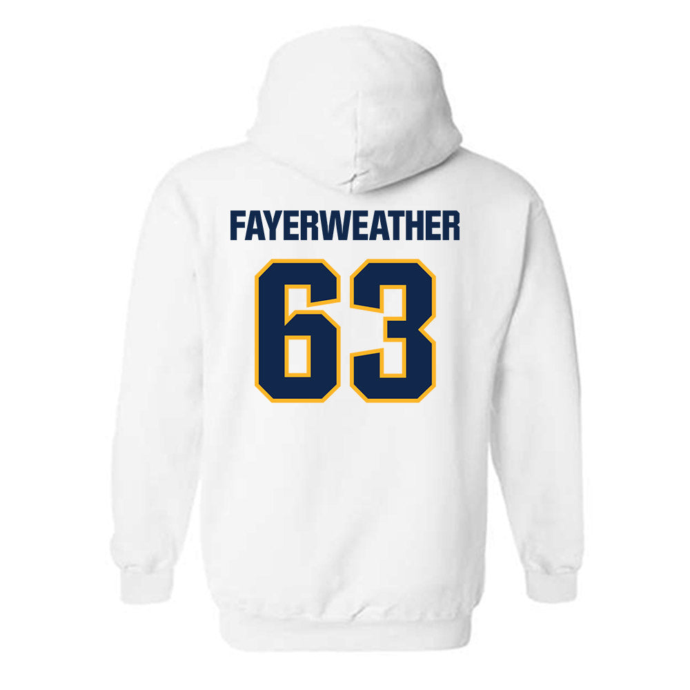 UW Eau Claire - NCAA Football : Blake Fayerweather - Classic Shersey Hooded Sweatshirt-1