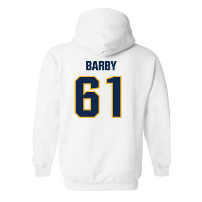 UW Eau Claire - NCAA Football : Lucas Barby - Classic Shersey Hooded Sweatshirt-1