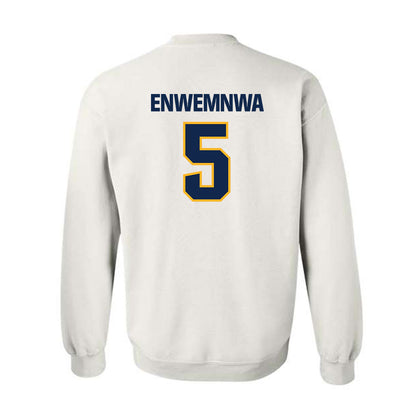 UW Eau Claire - NCAA Men's Soccer : Oge Enwemnwa - Classic Shersey Crewneck Sweatshirt-1