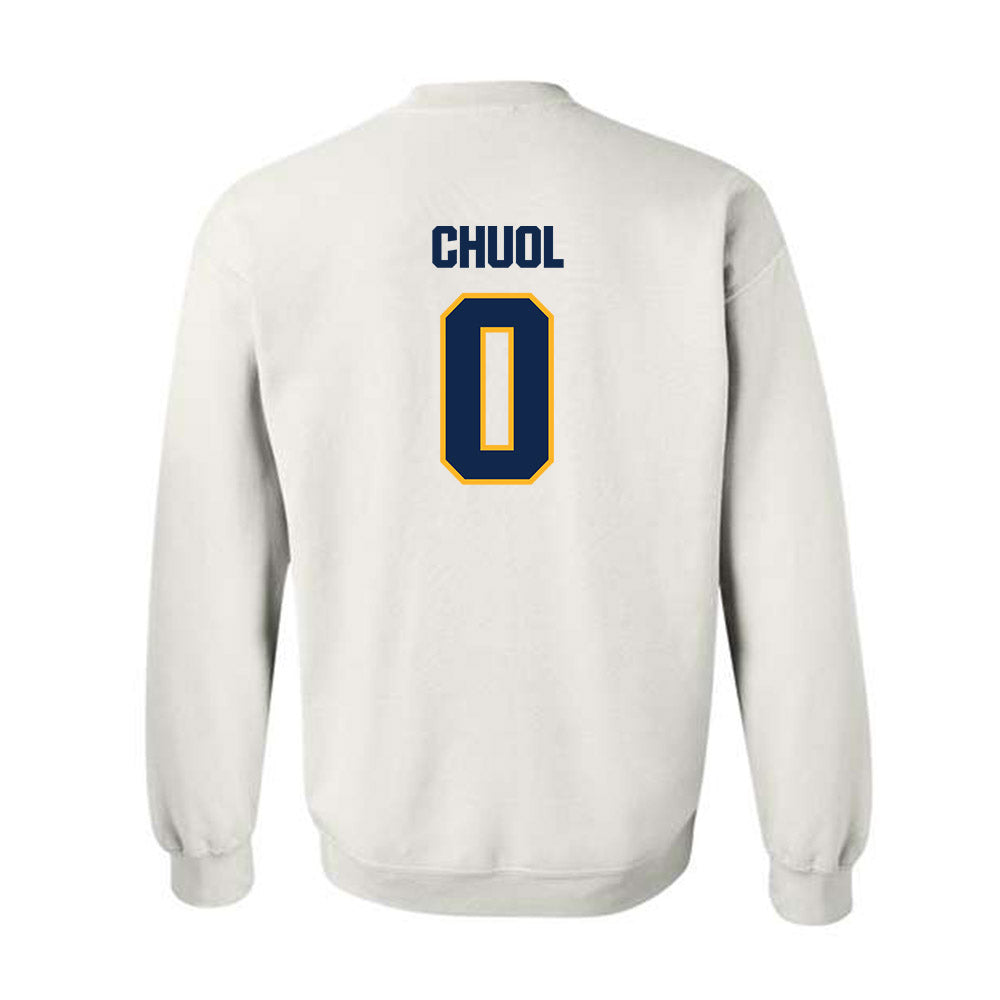 UW Eau Claire - NCAA Football : Yaach Chuol - Classic Shersey Crewneck Sweatshirt-1