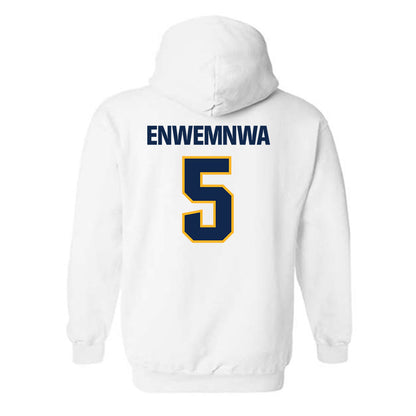 UW Eau Claire - NCAA Men's Soccer : Oge Enwemnwa - Classic Shersey Hooded Sweatshirt-1