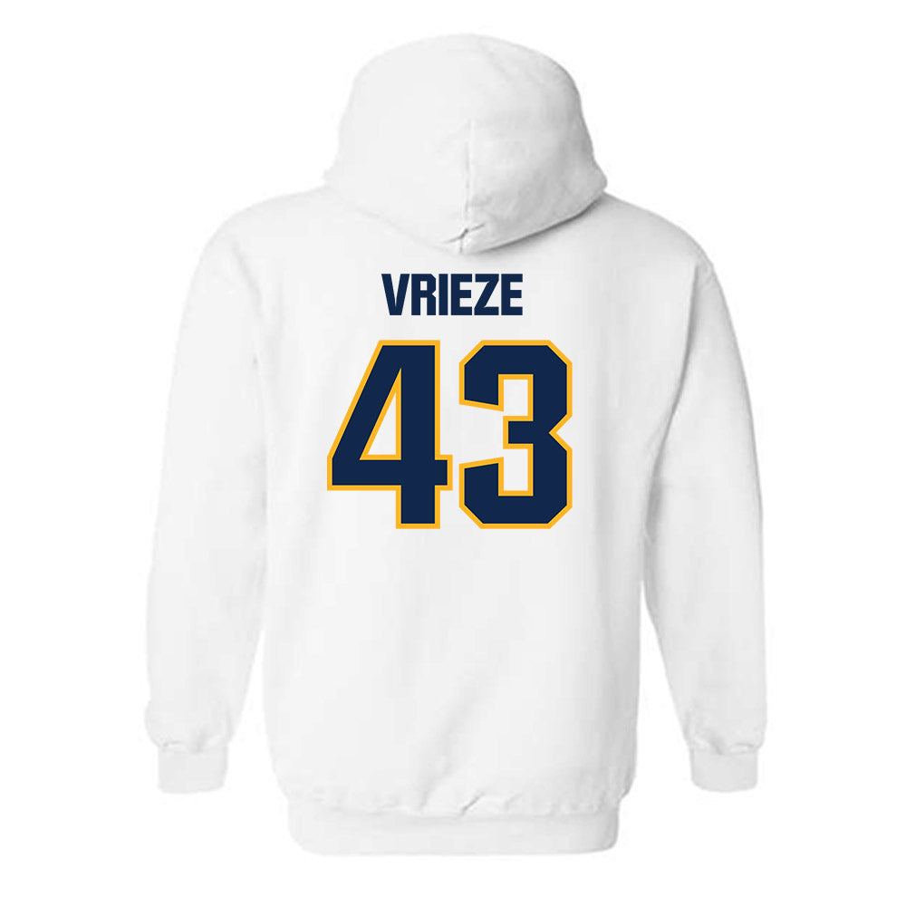 UW Eau Claire - NCAA Football : Logan Vrieze - Classic Shersey Hooded Sweatshirt-1
