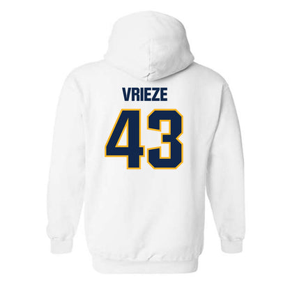 UW Eau Claire - NCAA Football : Logan Vrieze - Classic Shersey Hooded Sweatshirt-1