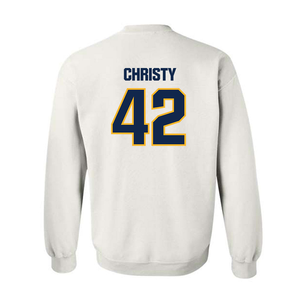 UW Eau Claire - NCAA Football : Carter Christy - Classic Shersey Crewneck Sweatshirt-1
