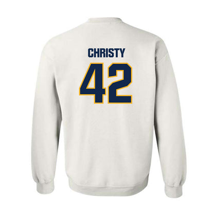 UW Eau Claire - NCAA Football : Carter Christy - Classic Shersey Crewneck Sweatshirt-1