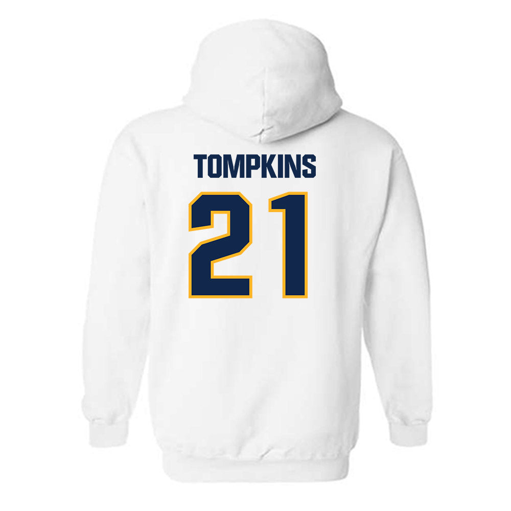 UW Eau Claire - NCAA Women's Soccer : Olivia Tompkins - Classic Shersey Hooded Sweatshirt-1