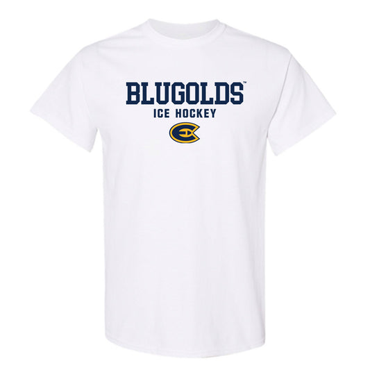 UW Eau Claire - NCAA Men's Ice Hockey : Logan Ganz - Classic Shersey T-Shirt-0