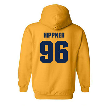 UW Eau Claire - NCAA Football : Kevin Hippner - Classic Shersey Hooded Sweatshirt-1