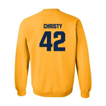 UW Eau Claire - NCAA Football : Carter Christy - Classic Shersey Crewneck Sweatshirt-1