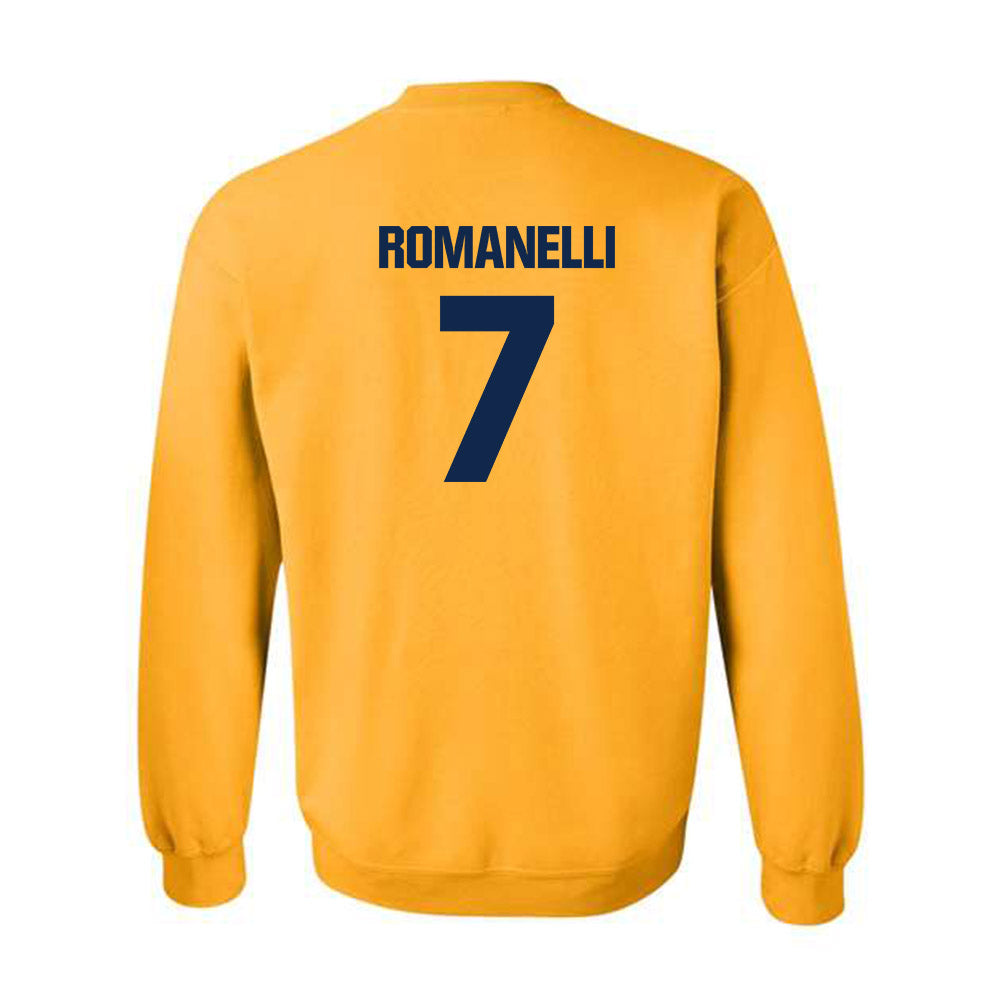  - NCAA Women's Lacrosse : Alexie Romanelli - Classic Shersey Crewneck Sweatshirt-1