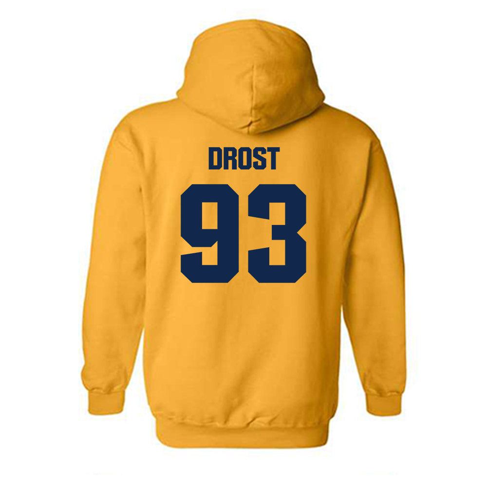 UW Eau Claire - NCAA Football : Aidan Drost - Classic Shersey Hooded Sweatshirt-1