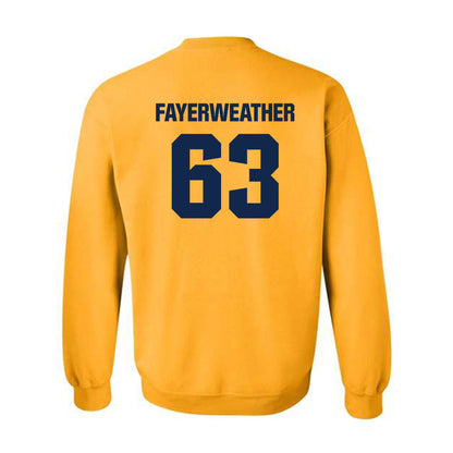 UW Eau Claire - NCAA Football : Blake Fayerweather - Classic Shersey Crewneck Sweatshirt-1