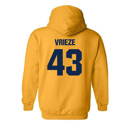 UW Eau Claire - NCAA Football : Logan Vrieze - Classic Shersey Hooded Sweatshirt-1