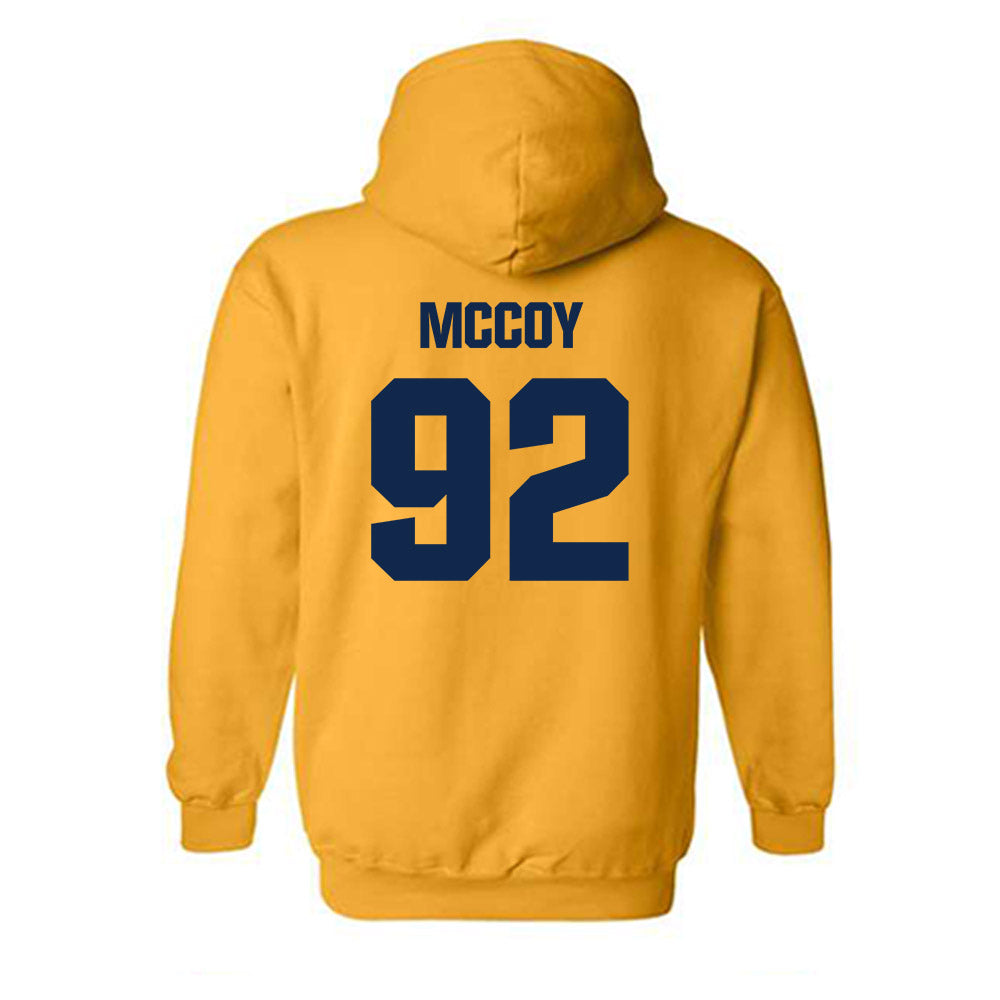 UW Eau Claire - NCAA Football : David McCoy - Classic Shersey Hooded Sweatshirt-1