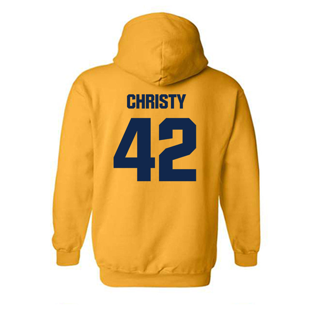 UW Eau Claire - NCAA Football : Carter Christy - Classic Shersey Hooded Sweatshirt-1