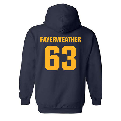 UW Eau Claire - NCAA Football : Blake Fayerweather - Classic Shersey Hooded Sweatshirt-1