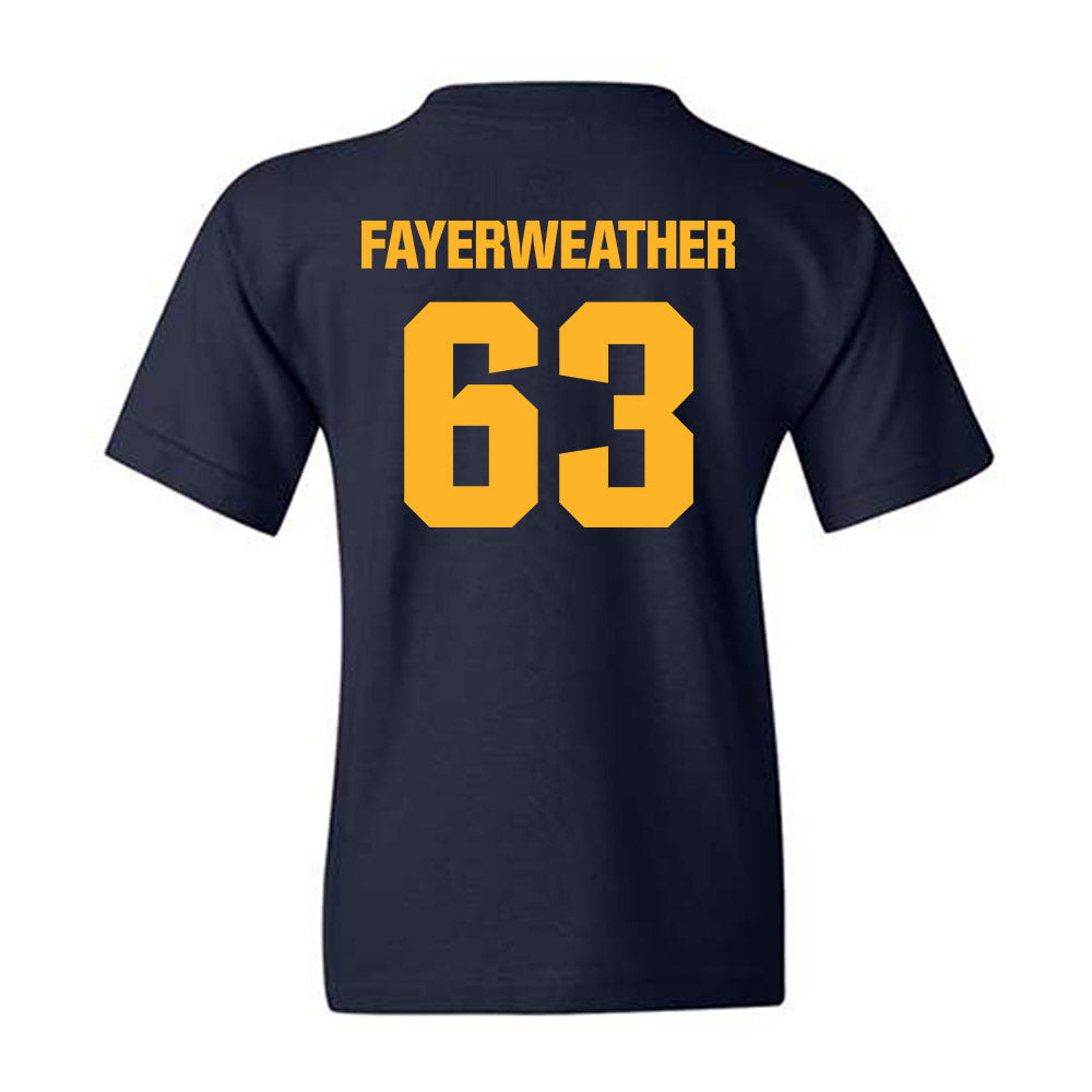 UW Eau Claire - NCAA Football : Blake Fayerweather - Classic Shersey Youth T-Shirt-1