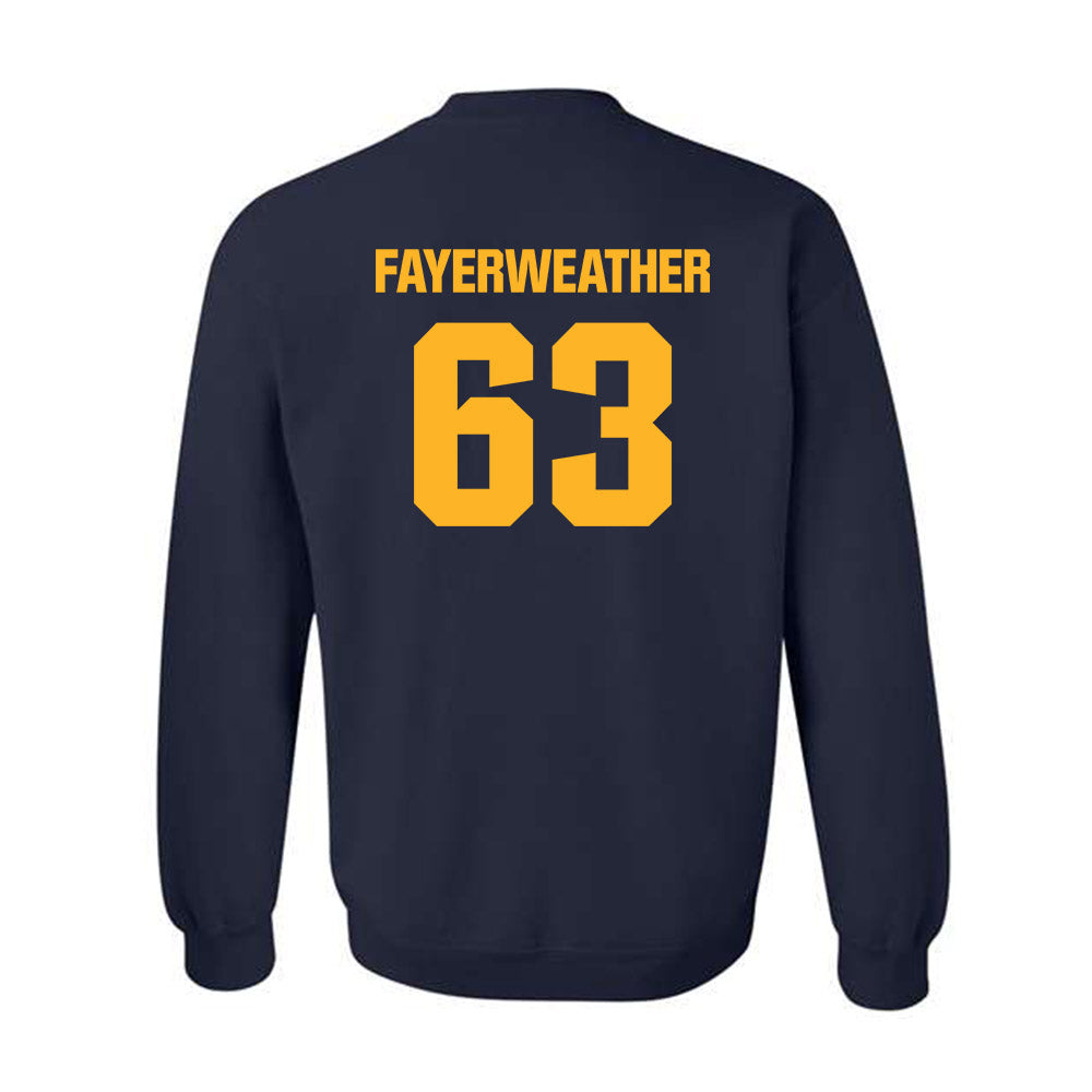 UW Eau Claire - NCAA Football : Blake Fayerweather - Classic Shersey Crewneck Sweatshirt-1