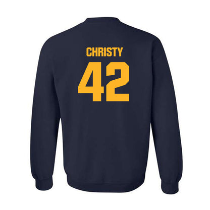 UW Eau Claire - NCAA Football : Carter Christy - Classic Shersey Crewneck Sweatshirt-1