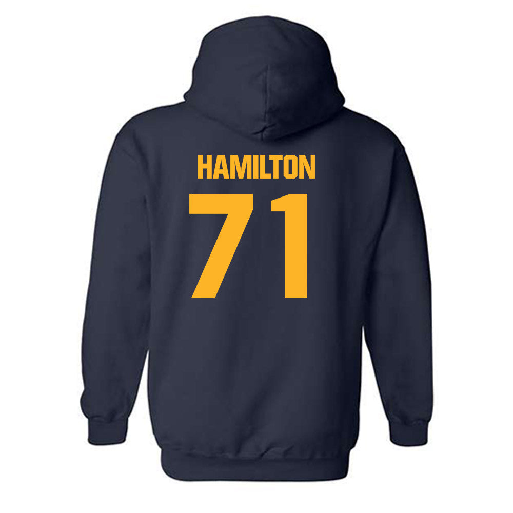 UW Eau Claire - NCAA Football : Joey Hamilton - Classic Shersey Hooded Sweatshirt-1